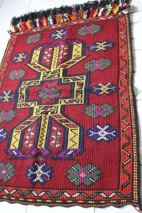 Yuruk - Kelim - 123 cm - 94 cm