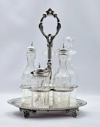 John Nodder &amp; Sons - Specerij Cruet Set - Victoriaans -