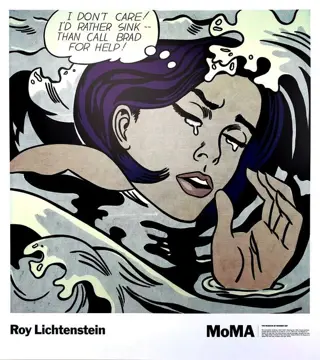 Andy Warhol - Drowning Girl - 1963 - Jaren 1960