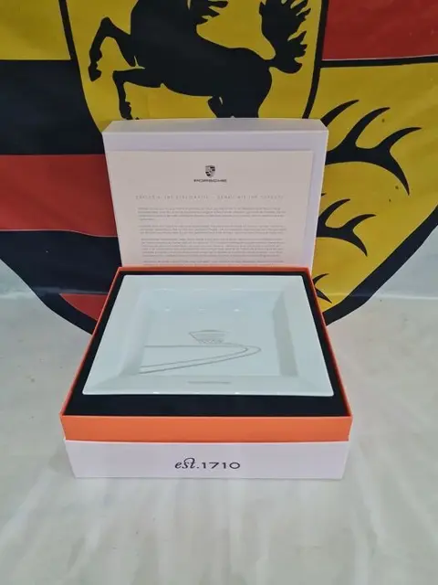 Decoratief object - PORSCHE Schale von Porzellan-Manufaktur