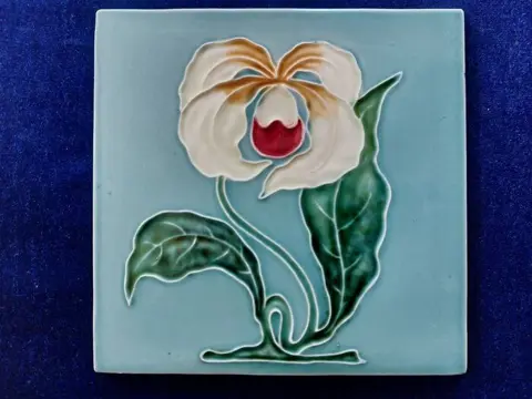 Georg Schmider, Zell am Hamersbach - Art Nouveau tegel