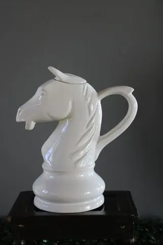 Mill Side Ceramics - Thee pot in de vorm van een paarden