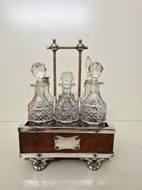 Sheffield tafelset - sheffield - hout - kristal