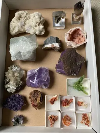 Mineralencollectie - 2800 g - (19)