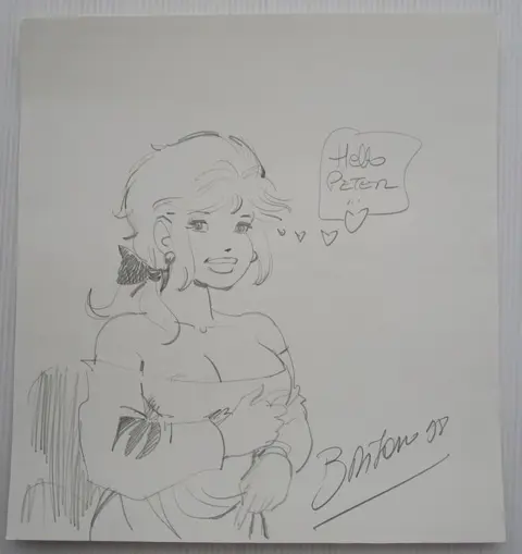 Rooie Oortjes - opdrachttekening Bruno Di Sano - (1998)