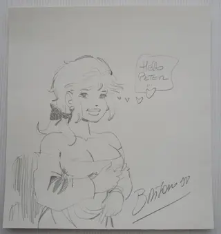 Rooie Oortjes - opdrachttekening Bruno Di Sano - (1998)