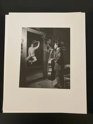 Robert Doisneau (1912-1994) - Reflet á la raquette, 1958