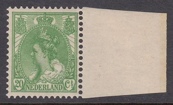 Nederland 1899 - Koningin Wilhelmina 'Bontkraag' - NVPH 68