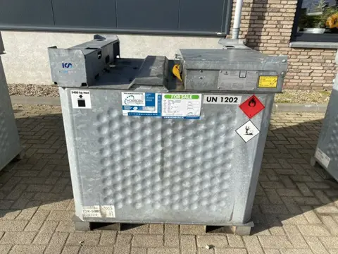IBC Rietberg 1000 liter IBC Dieseltank Gegalvaniseerd