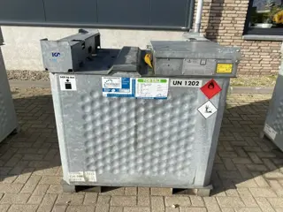 IBC Rietberg 1000 liter IBC Dieseltank Gegalvaniseerd