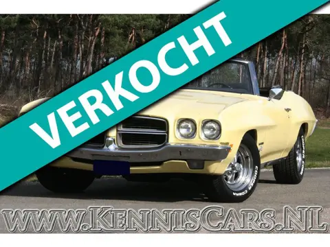 Pontiac 1972 Le Mans Sport Convertible Cabrio