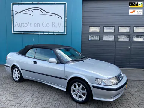 Saab 9-3 Cabrio 2.0t S 1e Eig Leder Airco Cruise 176dkm NL Auto NAP Incl nw Apk 08-2026