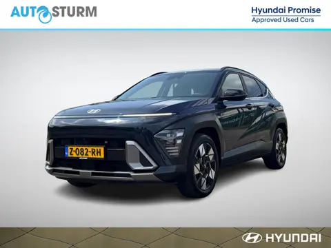 Hyundai Kona 1.6 GDI HEV Premium | Two-Tone Lakkleur | Stoelverwarming + -Ventilatie | 360° Camera |