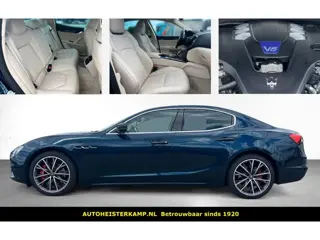 Maserati Ghibli 3.0 V6 Modena 430 PK ACC Schuifdak Stoelkoeling 360 Camera Carbon