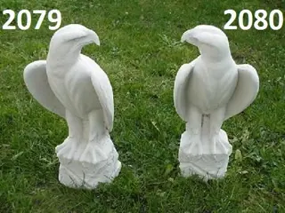 Set valken groot. ( 1 X links en 1 X rechs )