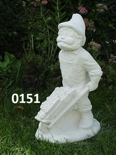 Tuin Kabouter met kruiwagen