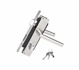 Deurbeslag set compleet met schildplaat