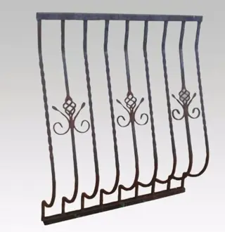 Hekwerk , hekdeel , coos
