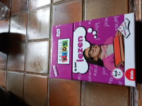 Kennis kids - ik leer lezen - Letters vormen woorden