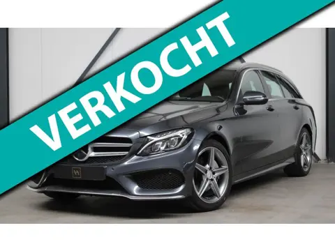Mercedes-Benz C-klasse Estate 200 AMG Line l Leder l Automaat l Groot NAVI