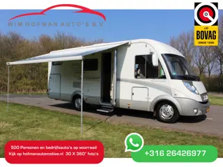 Hymer B 674 SL 130kw 177 Pk 6 Pers. 2012 Camera Autom. stempels