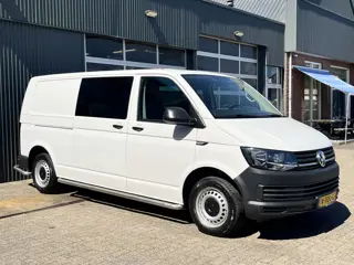 Volkswagen Transporter 2.0 TDI L2H1 DC Btw en Bpm vrij!! Automaat Dubbele schuifdeur Airco Cruise co