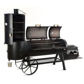 Joe's Barbecue Smoker 24 inch Extended Chuckwagon Catering