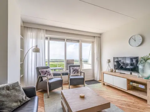 Appartement met sauna met zicht op De Koog en zee