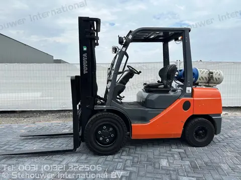 Toyota 02-8FGJF35 LPG heftruck 3.5 ton gas vorkheftruck