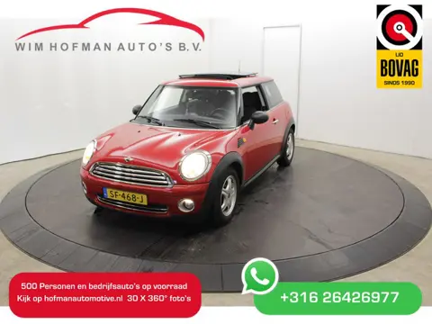 MINI Mini 1.4 One APK t/m 04-2027 Panoramadak  Youngtimer Alarm Airco