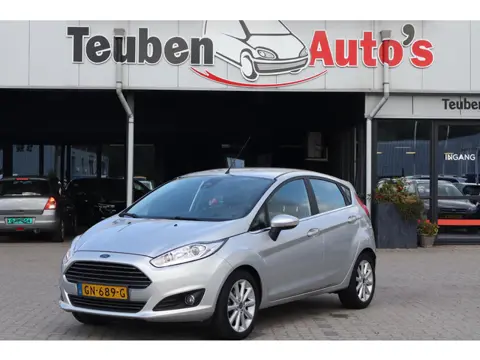 Ford Fiesta 1.0 EcoBoost Titanium Navigatie, Climate control, Lichtmetalen wielen, Cruise control,