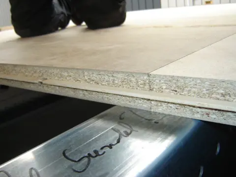 Vloerplaat 38mm Spaanplaat Tussenvloer Entresolvloer C-dur