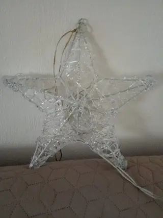 Kerstster verlichting