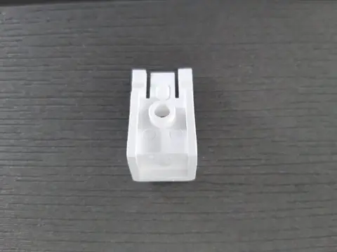 WEPRO Wandsteun wit alu rail set van 8 stuks