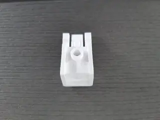 WEPRO Wandsteun wit alu rail set van 8 stuks