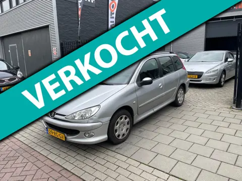 Peugeot 206 SW 1.4 Air-line 2 3e Eigenaar! Airco NAP APK