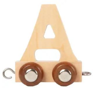 Lettertrein: van A t/m Z + locomotief en sluitwagon