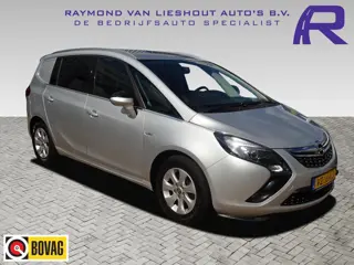 Opel ZAFIRA TOURER VAN 1.6 CDTI EU6 136 PK AIRCO CRUISE CONTROL NAVIGATIE zeer luxe grijs kenteken
