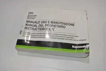 INSTRUCTIEBOEKJE Kawasaki Z 900 2017 - 2019