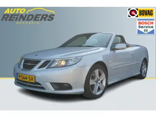 Saab 9-3 Cabrio 1.9TiD 150pk Vector + Leer / Airco/ Trekhaak/ Cruise/ Mooie auto/ Nieuwe APK!