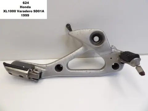 RECHTER SCHETSPLAAT Honda XL 1000 V Varadero 1998 - 2002