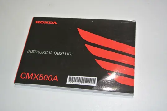 INSTRUCTIEBOEKJE Honda CMX 500 Rebel 2017 - 2020