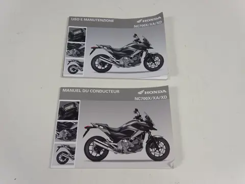 INSTRUCTIEBOEKJE Honda NC 700 X 2011 - 2015