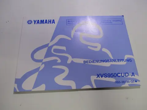 INSTRUCTIEBOEKJE Yamaha XVS 950 A Midnight Star 2009 - 2015