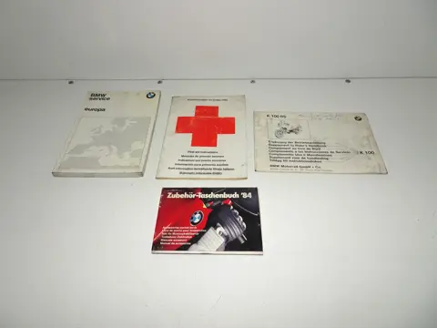 INSTRUCTIEBOEKJE BMW K 100 1984 - 1993