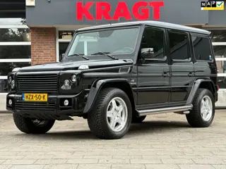 Mercedes-Benz G-klasse AMG 55 K V8 480 pk - YOUNGTIMER - Leder - APK 07-2027! nette auto!