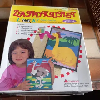 Zandkunst voor kinderen,