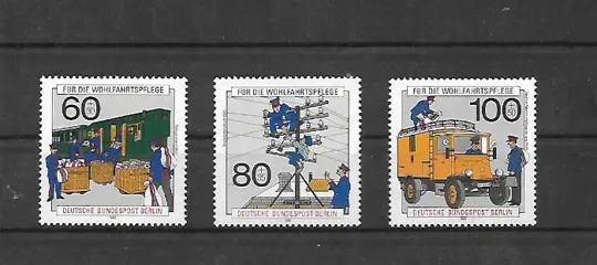 Berlijn Michel nr. 876-78 Postfris