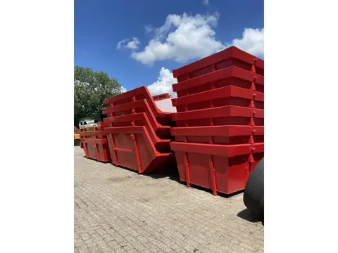 Diversen Open portaalarmcontainers op voorraad alle kleuren staan !!