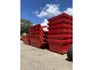 Diversen Open portaalarmcontainers op voorraad alle kleuren staan !!